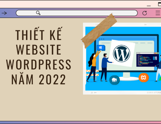 Thiết kế website wordpress năm 2022